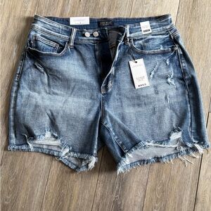 Judy Blue Women's Distressed Denim Shorts